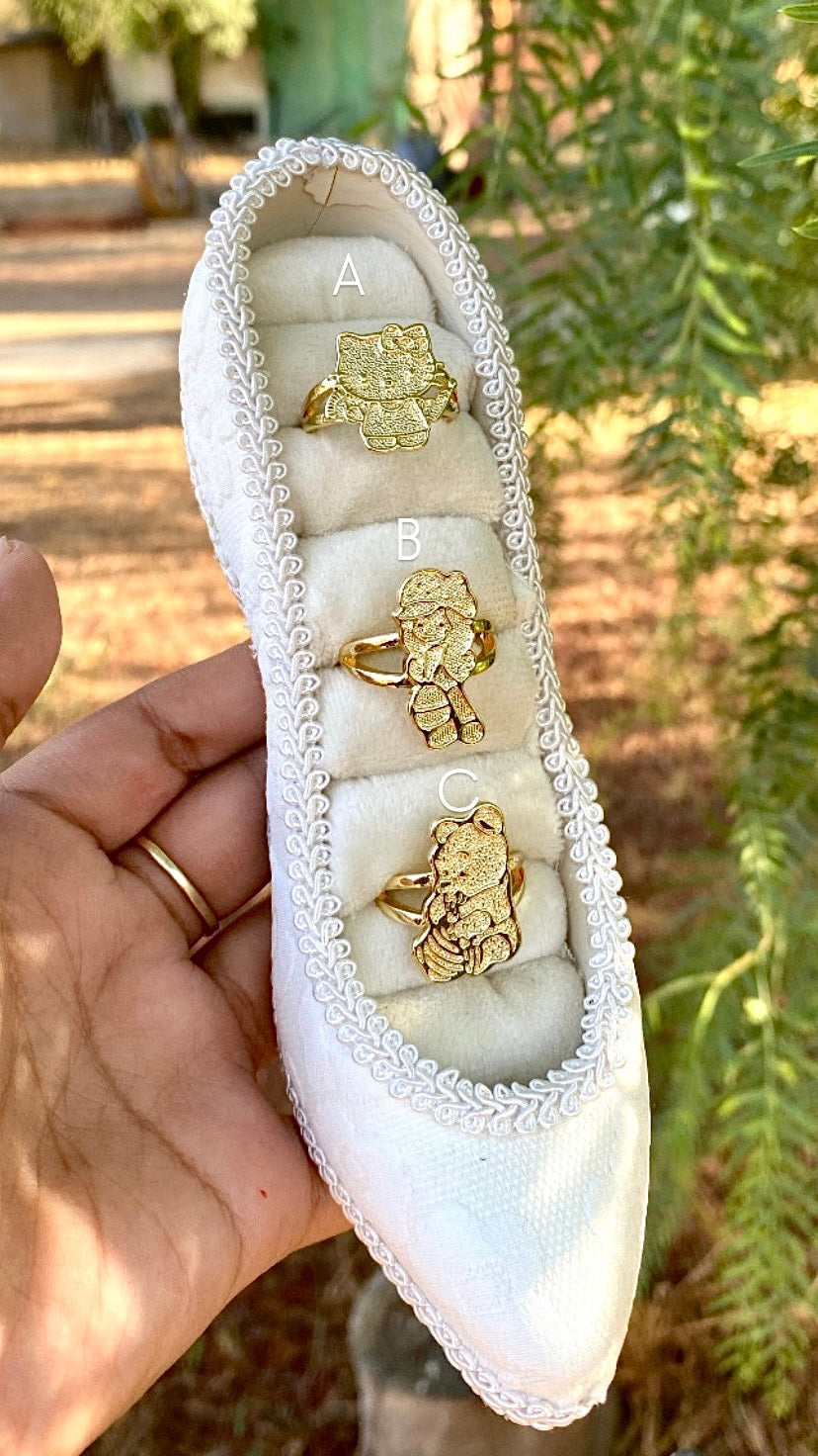 Adjustable Character Rings