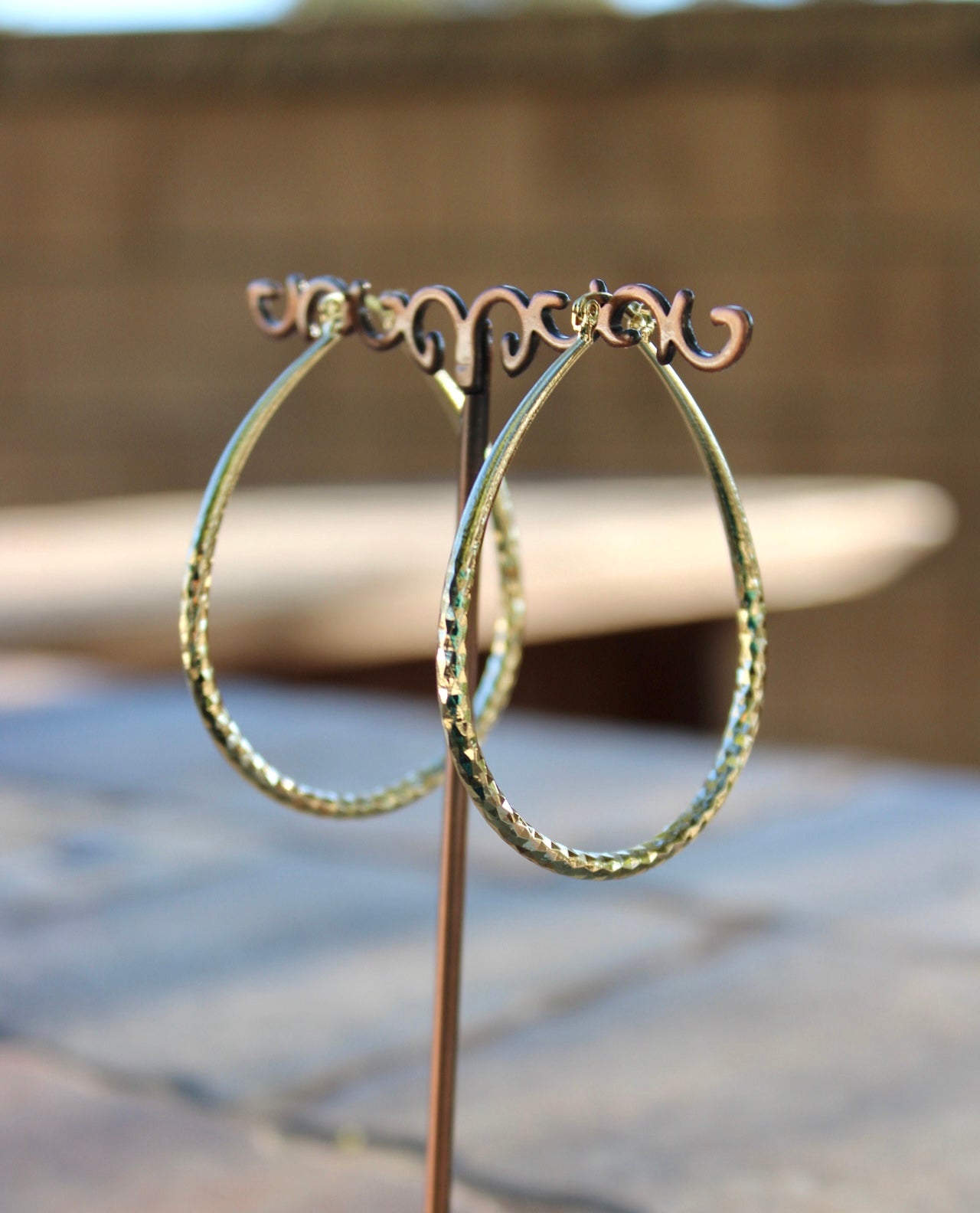 TearDrop Hoop Earrings