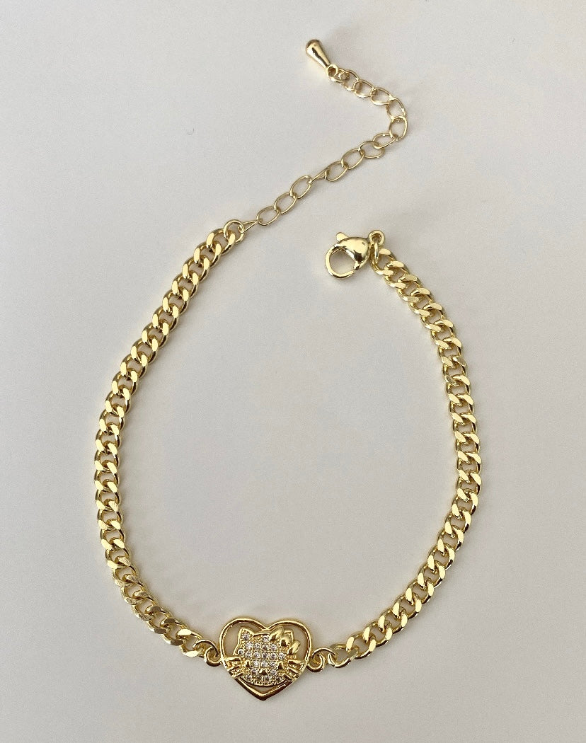 HK heart bracelet