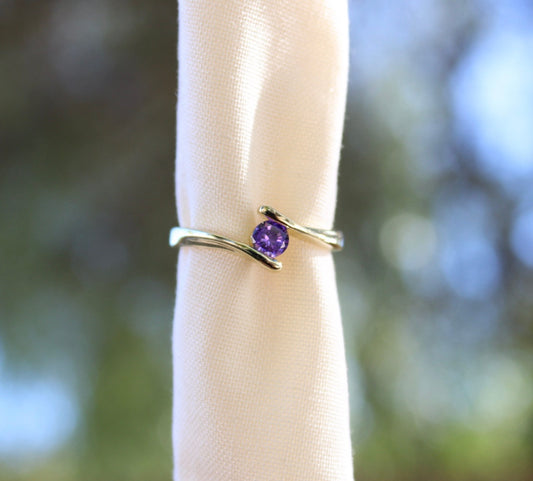 Purple Stone Ring