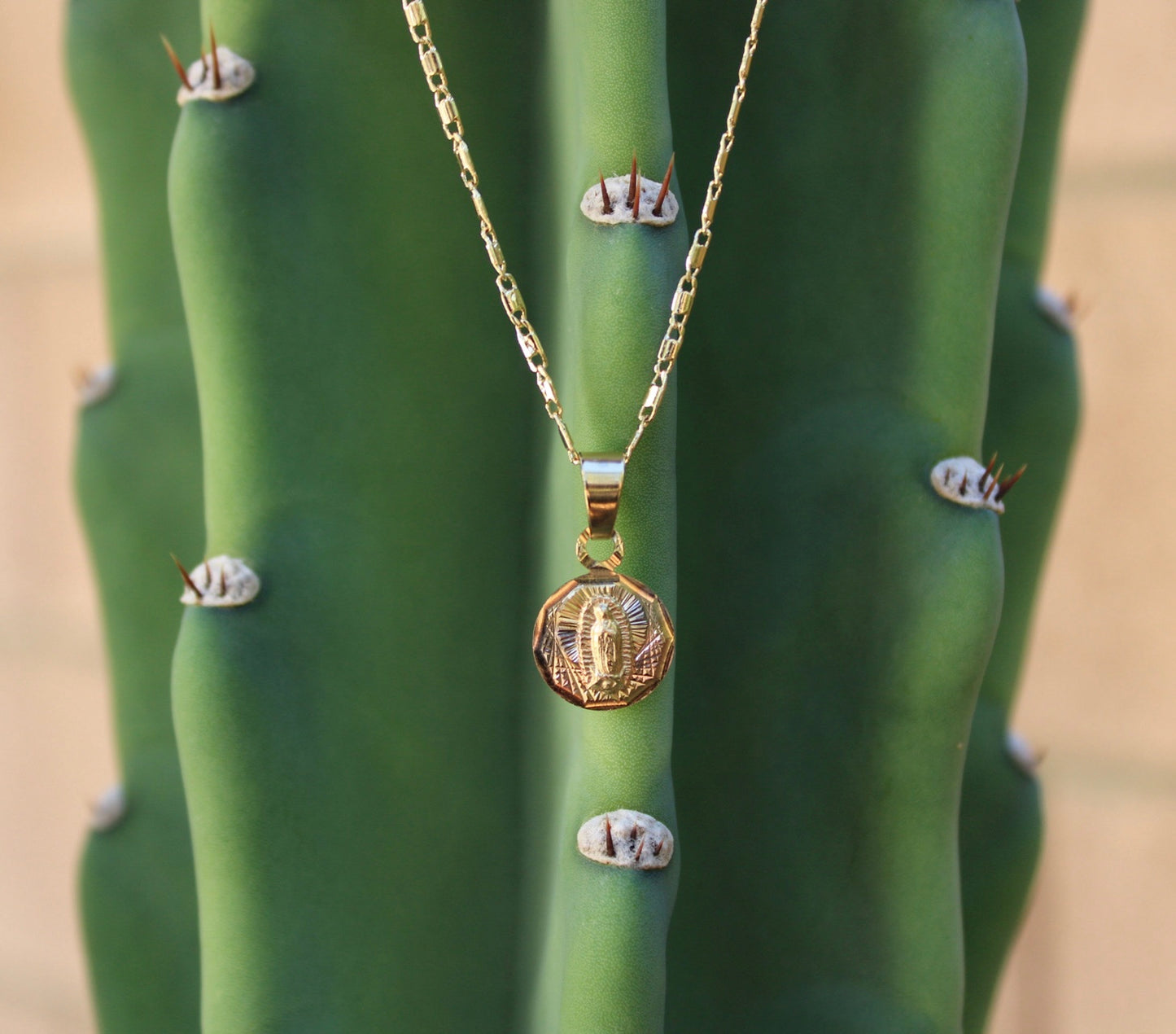 La Virgin Maria Necklace