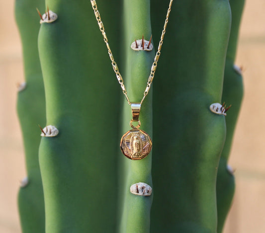 La Virgin Maria Necklace