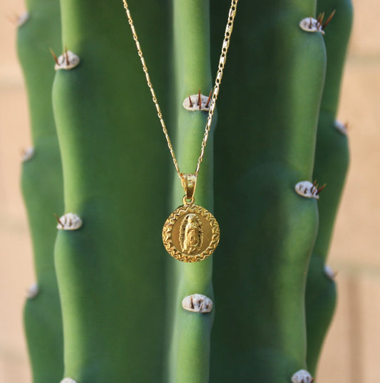 Double Sided Religious Necklace