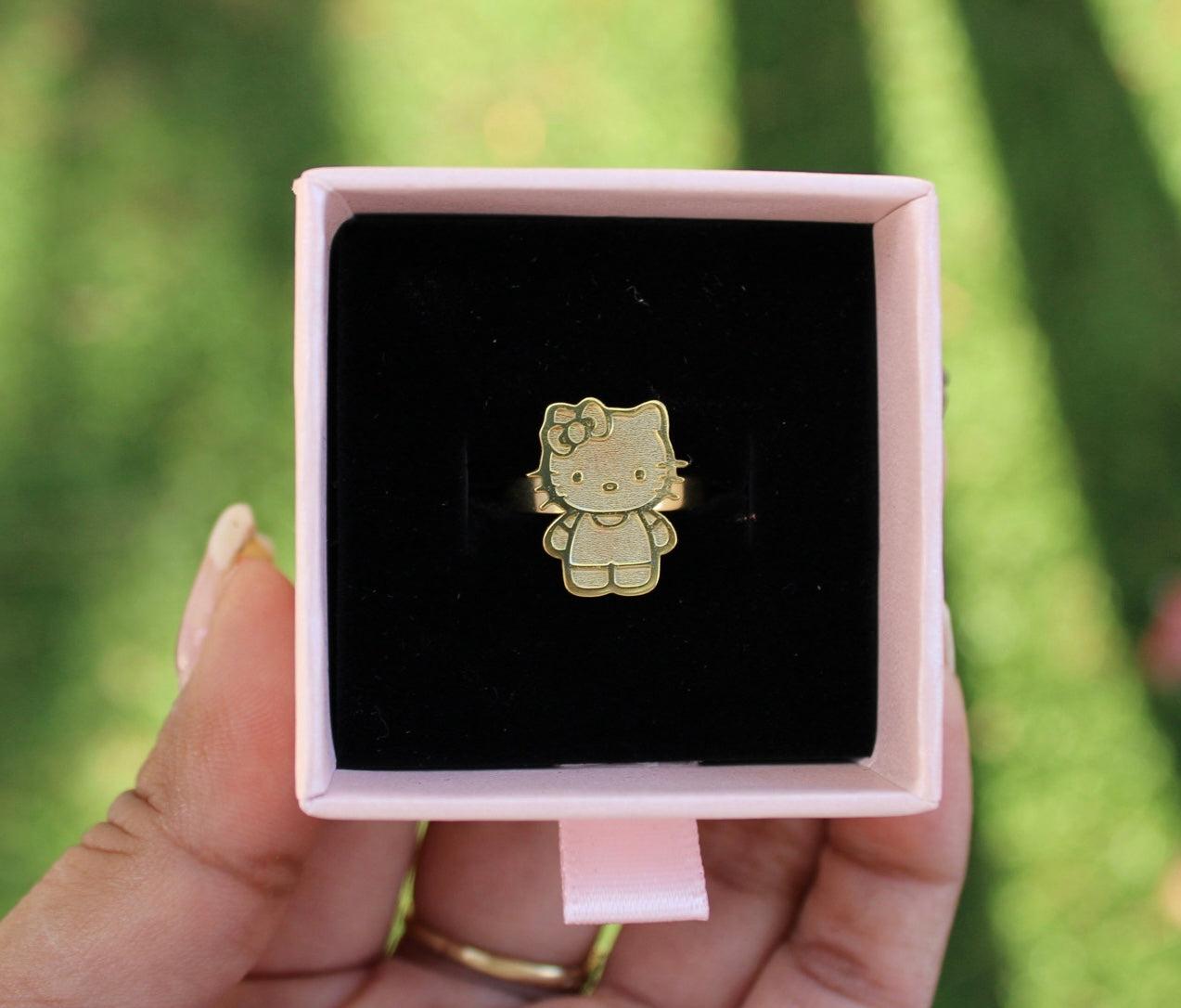 Hello Kitty Stainless Steel Ring