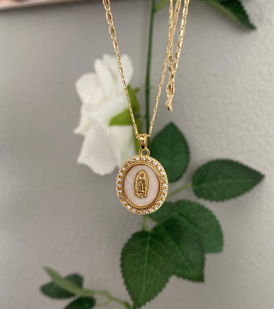 Virgin Mary Necklace
