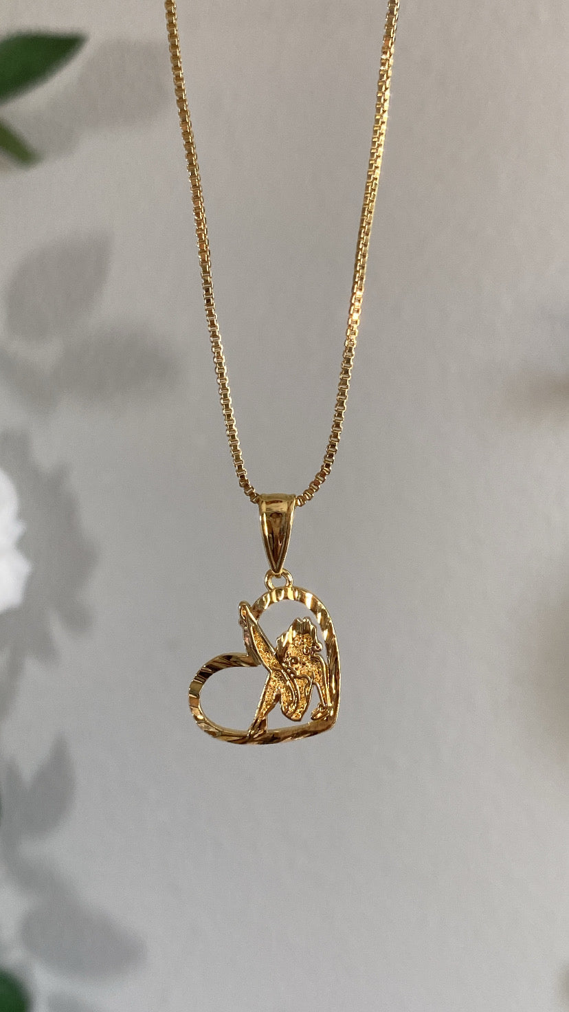 Heart BB Necklace