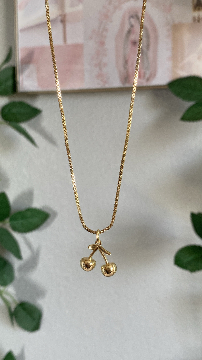 Cherry necklace