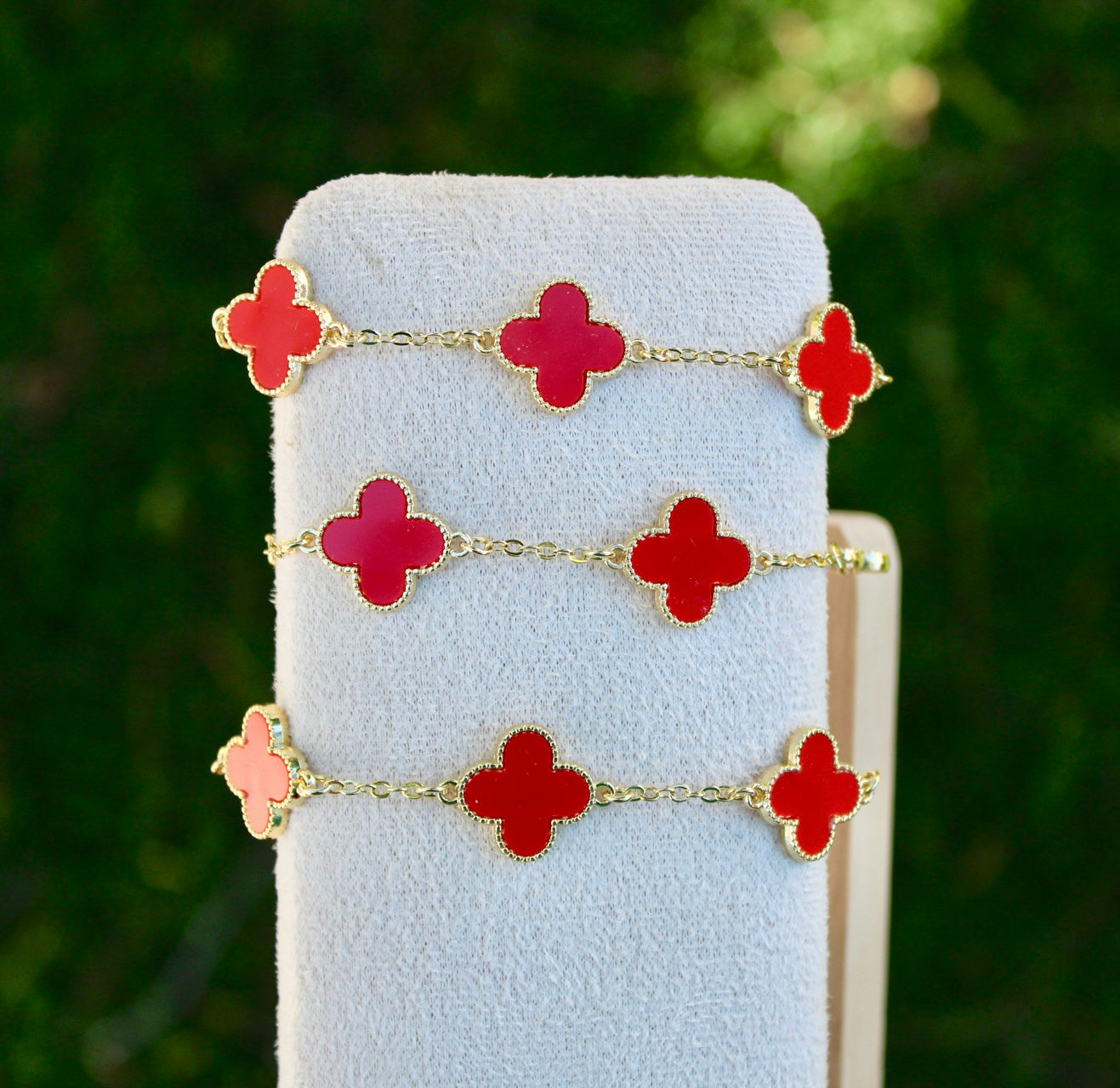Red Clover Bracelet