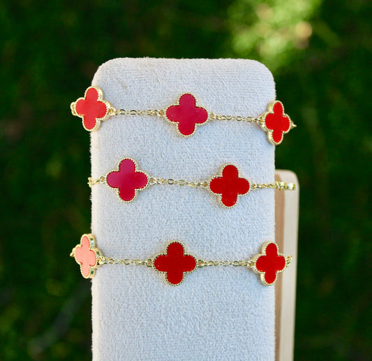 Red Clover Bracelet
