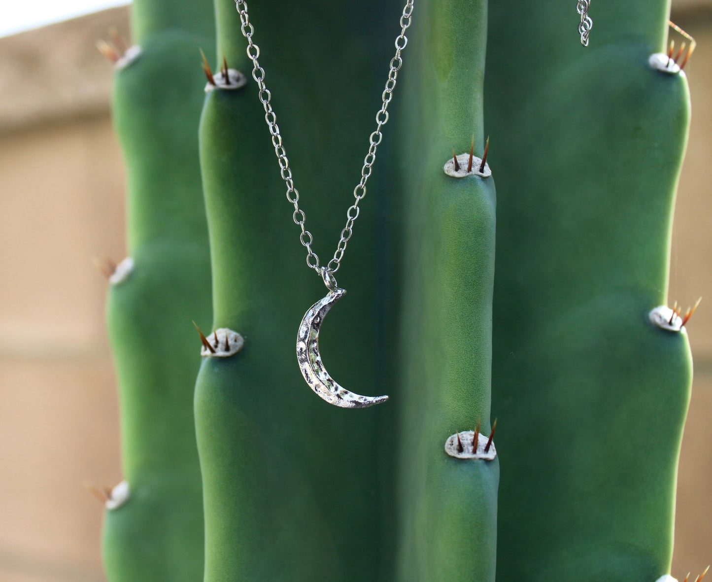 Moon Necklace Stainless Steel