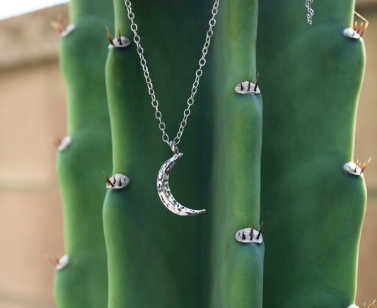 Moon Necklace Stainless Steel