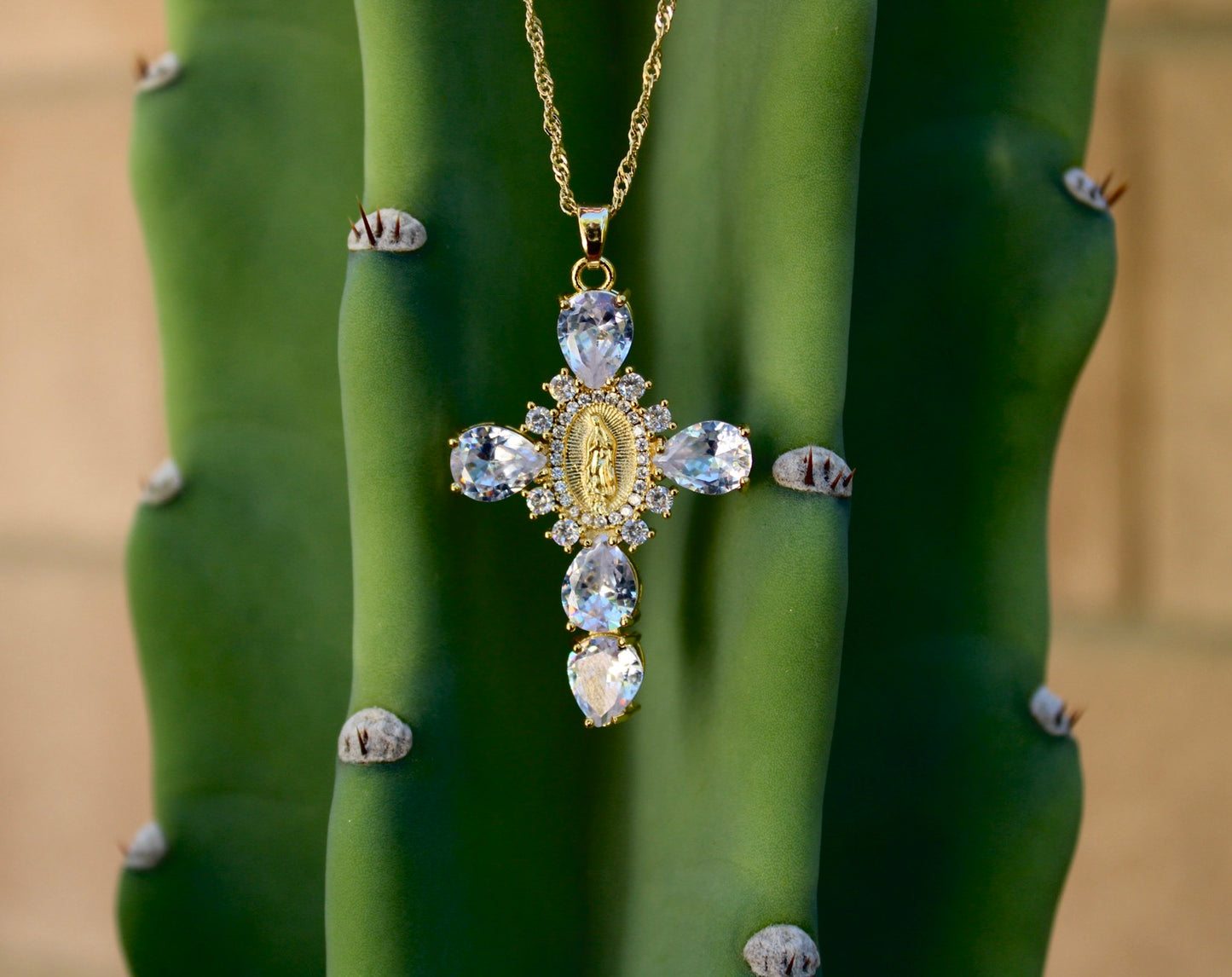 Religious Chunky Necklace