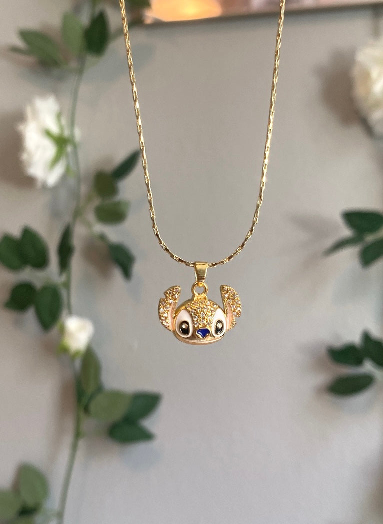 Stitch Head Necklace