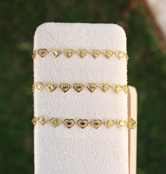 Dainty Heart Bracelet