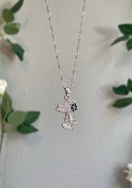 Snppy Silver Necklace
