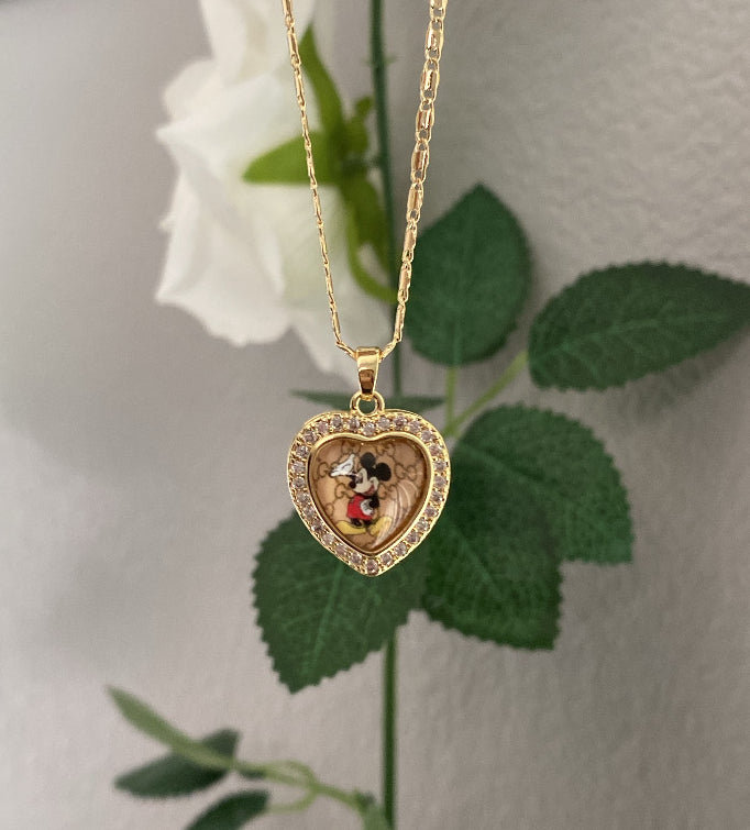 Mickey GG necklace