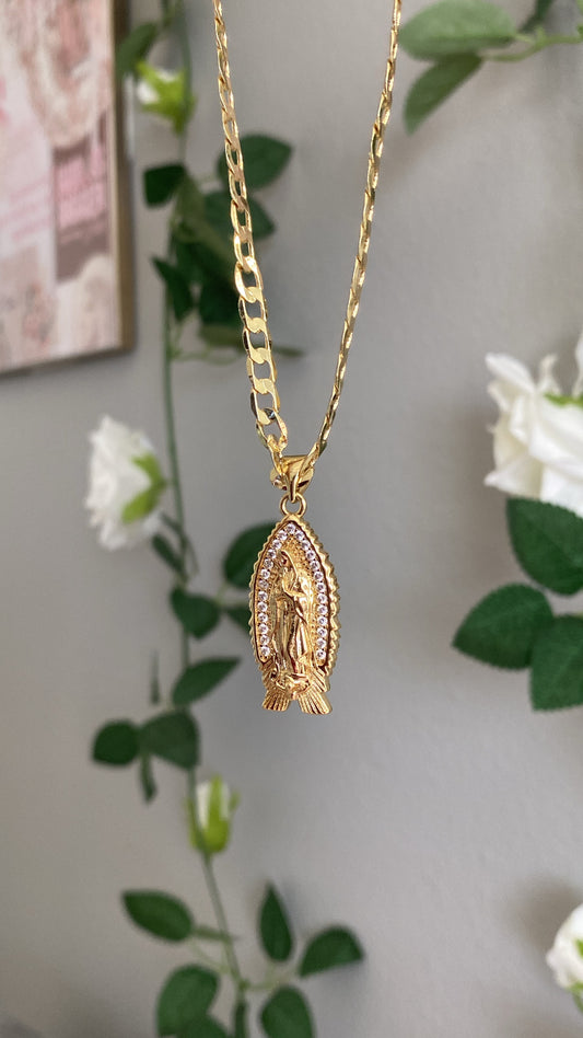 Virgin Mary Necklace