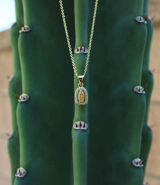 Dainty Virgin Mary Necklace