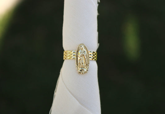 Virgin Mary Chunky Ring